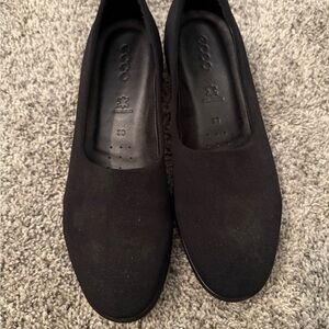 Ecco Classic Black Loafers